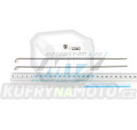 Drát/Špice nerezové do kola + Niple 21" - Yamaha XT500E+XT600E / 90-02
