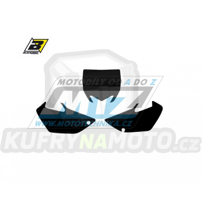 Polepy číslových tabulek (vystřižené) - Yamaha YZ85 / 15-21 - barva černá