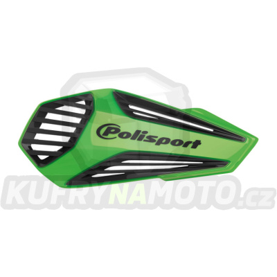 Chrániče páček POLISPORT MX AIR s univerzální montážní sadou na řidítka Green05/Black