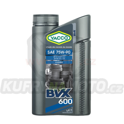 Převodový olej YACCO BVX 600 75W90 1L