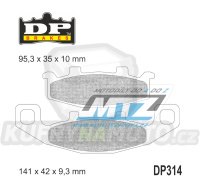 Destičky brzdové DP314 - DP BRAKES směs Premium Sinter OEM