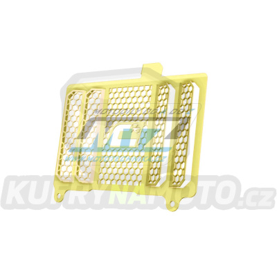Kryty chladičů ocelové Dual Sport - Honda CB500X / 19-23 + NX500 / 24 - barva žlutá