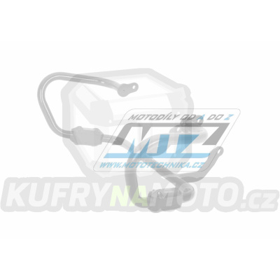 Padací rám Dual Sport Crash Bar - KTM 250 Duke / 15-16 + 390 Duke / 13-17 - barva stříbrná Ice Polished