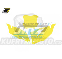 Polepy číslových tabulek (vystřižené) - Kawasaki KXF250 / 21-23 + KXF450 / 19-23 - barva žlutá