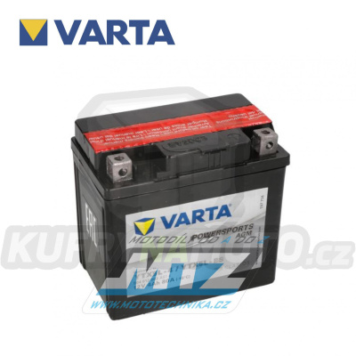 Baterie (akumulátor motocyklový) VARTA Powersports AGM - YTX5L-BS (12V-4Ah)
