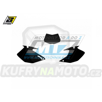 Polepy číslových tabulek (vystřižené) - Yamaha WRF250 / 07-14 + WRF450 / 07-11 - barva černá