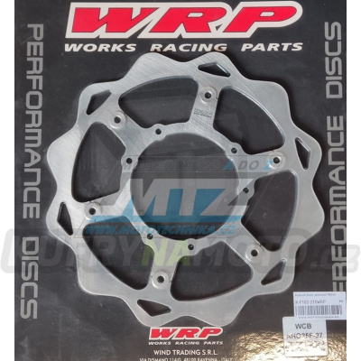 Kotouč brzdový PLOVOUCÍ - WRP Performance zubatý desing Wave (vnější průměr 270mm) - Honda CR125+CR250+CR500 + CRF250R+CRF250RX+CRF250X+CRF450R+CRF450RX+CRF450X