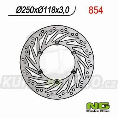 Brzdový kotouč NG 854