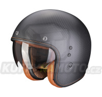 Moto přilba SCORPION BELFAST EVO CARBON matná černá