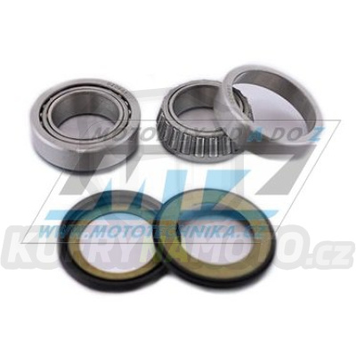 Sada do krku řízení Kawasaki BN125+EL250 Eliminator+ER5+ER500 + ZX250+ZX300+ZX500 Ninja + GPZ500 + EX250+EX300+EX500 Ninja + KZ1000+KZ550+KZ650+KZ750+KZ900 + KTM 390 Duke + KTM RC390 + další