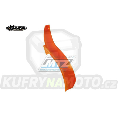 Kryt zadního tlumiče (zástěrka) KTM 125SX+150SX / 16-22 + 250SX / 17-22 + 250SXF+350SXF+450SXF / 16-22 + 150EXC+250EXC+300EXC / 17-23 + 250EXCF+350EXCF+450EXC+500EXC / 17-23 + Gas-Gas MC+MCF+EC+ECF - barva oranžová