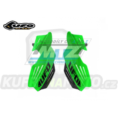Kryty páček Ufo Vulcano+ALU - včetně montážního kitu - zelené