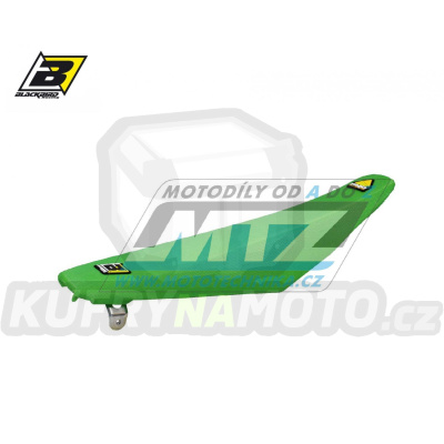 Potah sedla Kawasaki KXF250 / 21-25 + KXF450 / 19-25 - barva zelená - typ potahu PMD