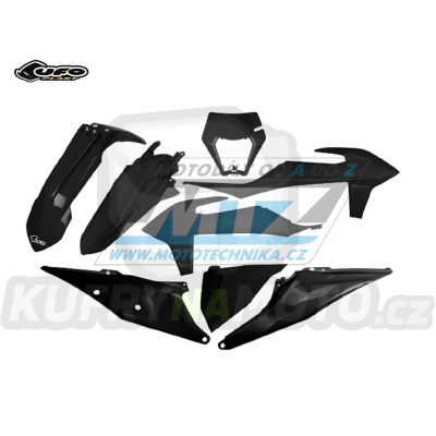 Sada plastů KTM 150EXC+250EXC+300EXC + 250EXCF+350EXCF+450EXCF+500EXCF / 20-22 + XC-W+XCF-W / 20-22 - barva černá