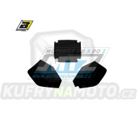 Polepy číslových tabulek (vystřižené) - Suzuki RM125+RM250 / 96-98 - barva černá