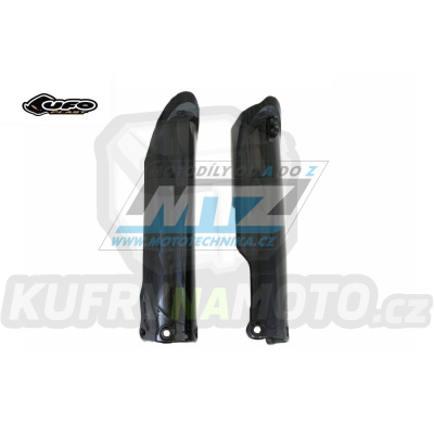 Kryty předních vidlic Yamaha YZF450 / 23-25 + YZF250 / 24-25 + WRF250+WRF450 - barva černá