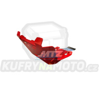 Kryt pod motor hliníkový - Honda CRF300 Rally / 21-24 - barva červená