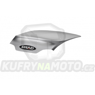 Kryt kufru SHAD D1B40E05 pro SH40 stříbrná