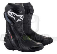 boty SUPERTECH R VENTED, ALPINESTARS (černá, perforovaná obšívka) 2024