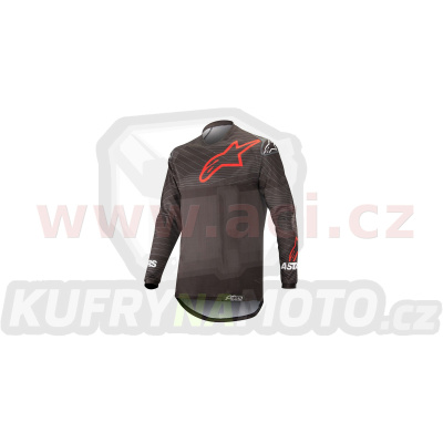 dres VENTURE R, ALPINESTARS (černá/červená)