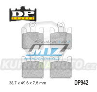 Destičky brzdové DP942 - DP BRAKES směs Premium Sinter OEM