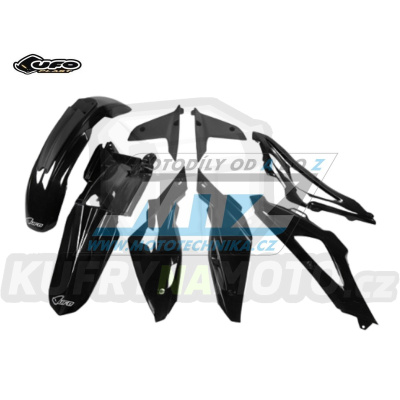 Sada plastů Husqvarna TC250+TC450+TC510 + TE250+TE450+TE510 / 08 - barva černá