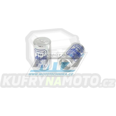 Čepičky ventilku BEER - barva stříbrná