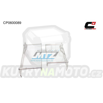 Kryty chladičů hliníkové Radiator Guard - Kawasaki KXF450 / 12-15