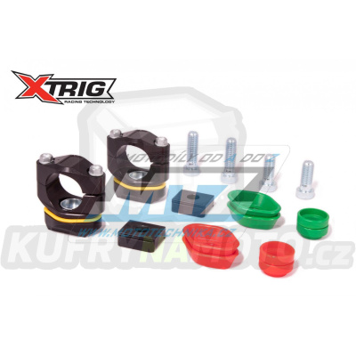 Klemy Xtrig Fix-System pro řidítka 36mm Renthal Fatbar36 (montážní šrouby M12)