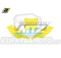 Polepy číslových tabulek (vystřižené) - Kawasaki KXF250 / 17-20 + KXF450 / 16-18 - barva žlutá
