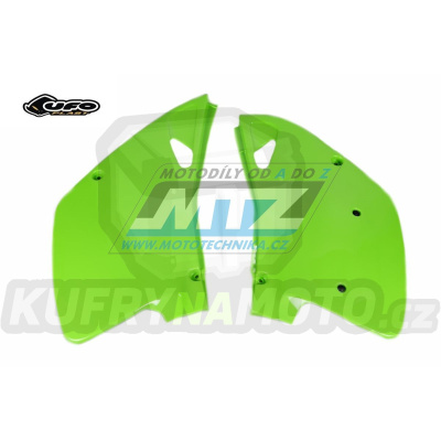Bočnice Kawasaki KX125+KX250 / 92-93 - barva zelená