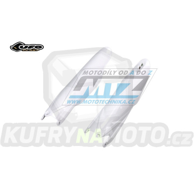 Kryty předních vidlic Yamaha YZF250+YZF450 / 10-23 + YZ125+YZ250 / 15-25 + WRF250+WRF450 - barva bílá