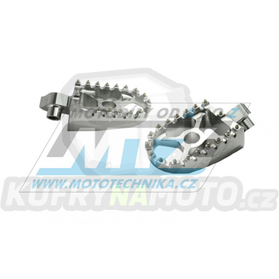 Stupačky UFO Racing Alu - Suzuki RMZ250 / 10-24 + RMZ450 / 08-24 + RMZ450X / 10-19