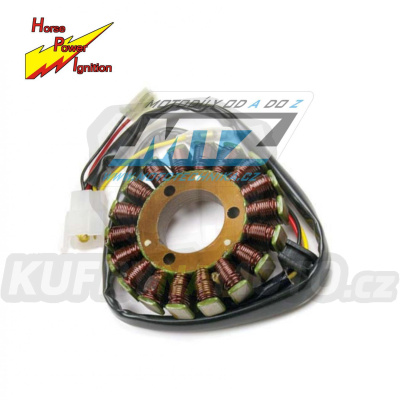 Stator generátoru (alternátor) KTM 400 LC4-E + 400 LC4 RXC + 450 Rally + 620 LC4 Duke + 620 LC4 EGS + 625 LC4 SMC + 625 LC4 SXC + 640 LC4-E + 640 LC4 Adventure + 640 LC4 Duke + 640 LC4 Enduro + 640 LC4 Supermoto + 660 LC4 Rally