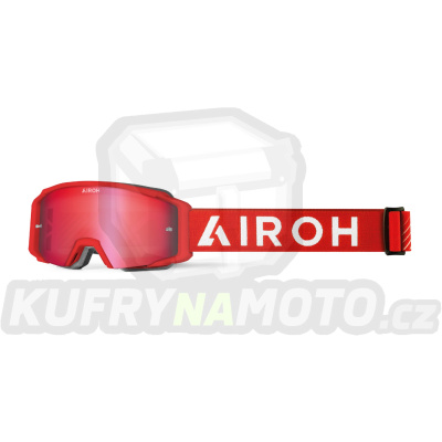 brýle BLAST XR1, AIROH (červená matná)