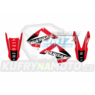 Polepy na motocykl (sada polepů Dream5) GasGas EC125+EC200+EC250+EC300 / 10-11 + ECF250+ECF300+ECF450 / 10-13 - typ polepů Dream5