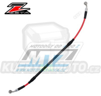 Hadice brzdová zadní Z-WHEEL BRAKE HOSE - ZETA W61-25023 - Suzuki RMZ250+RMZ450 + Kawasaki KXF250+KXF450 - červená