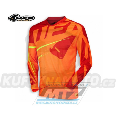 Dres motokros UFO HYDRA - oranžový - velikost XL