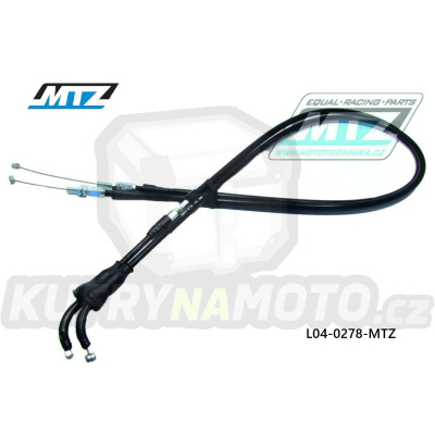 Lanko plynu Suzuki RMZ250 / 08-12 + RMZ450 / 08-12 + RMX450Z