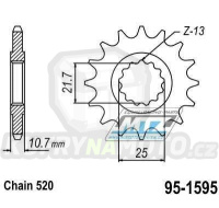 Kolečko řetězové (pastorek) 1595-16zubů MTZ - Yamaha FZ6R + XJ6 + FZ1