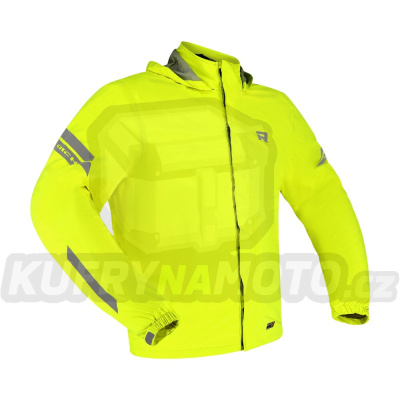 Moto pláštěnka bunda RICHA RAIN STRETCH 2L HOODIE fluo žlutá
