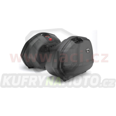 MONOKEY Boční kufry K33N - 33l, KAPPA (černé, kompozit)