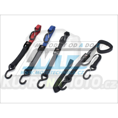 Popruhy/Kurty s pojistkou DRC T2 Cambuckle Tie Down - DRC D36-05-420 - černé