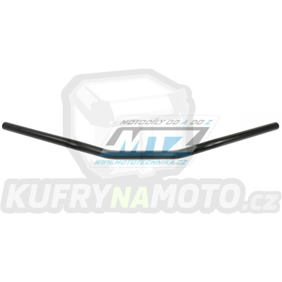 Řídítka TRW Lucas Superbike Sportive Steel 22mm MCL128SS - černé