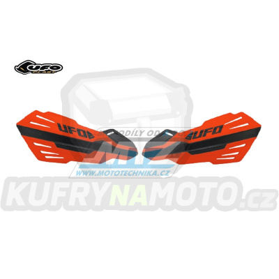 Kryty páček UFO KTM SX+SXF / 14-24 + EXC+EXCF / 14-24 + Husqvarna TC+FC+TE+FE + Gas-Gas MC+MCF (brzda Brembo + spojka Brembo) - barva FLUO oranžová (neon oranžová)