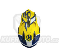 Kšilt JUST1 J12 UNIT modro/žlutý