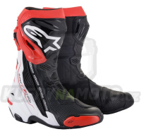 boty SUPERTECH R, ALPINESTARS (černá/bílá/červená) 2023