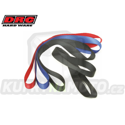 Popruhy s oky DRC TIEDOWN SOFT HOOKS - DRC D36-05-010 - 45cm - modré