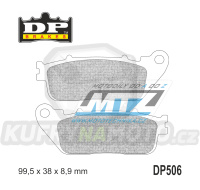 Destičky brzdové DP506 - DP BRAKES směs Premium Sinter OEM