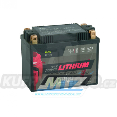 Baterie (akumulátor motocyklový) LFP20 12V-6Ah Lithium LiFePO4